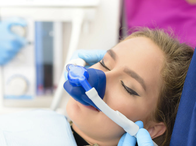 We make your visit to the dentist easy with chairside T.V.'s and laughing gas sedation that can be used even for routine cleaning exams.